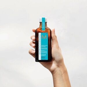 New Moroccanoil Hair Treatment Oil Light Large Size (3.4 fl oz) Pump Included